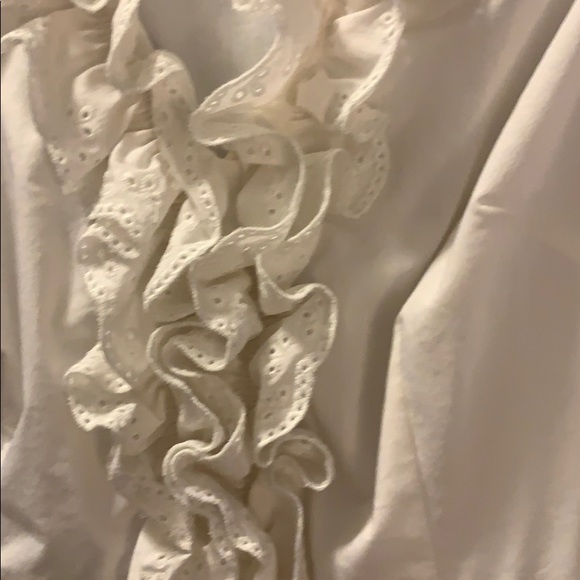 Loft Ruffle Front Dress - Picture 3 of 4